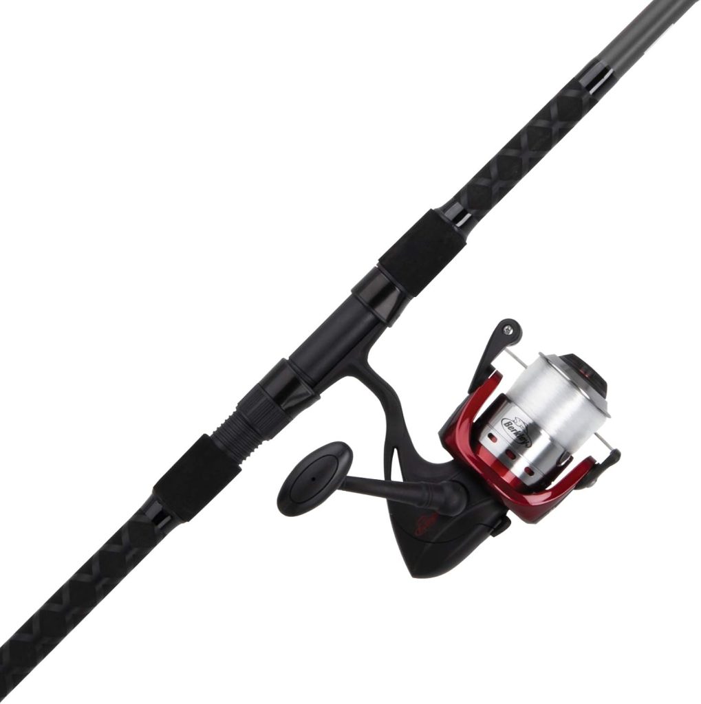 Berkley Glowstik Surf Spinning Reel and Fishing Rod Combo
